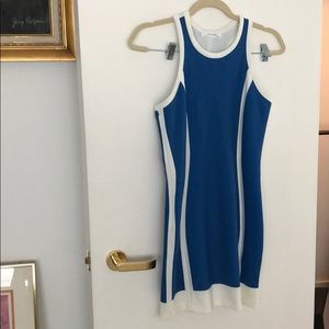 Zara blue mini dress